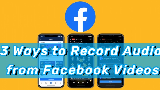 record audio from facebook video