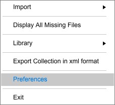 rekordbox file preferences
