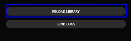 reload library amazon music
