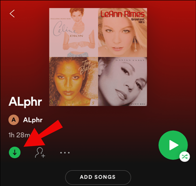 download spotify playlist to computer