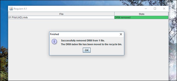 remove drm from itunes movies with requeim