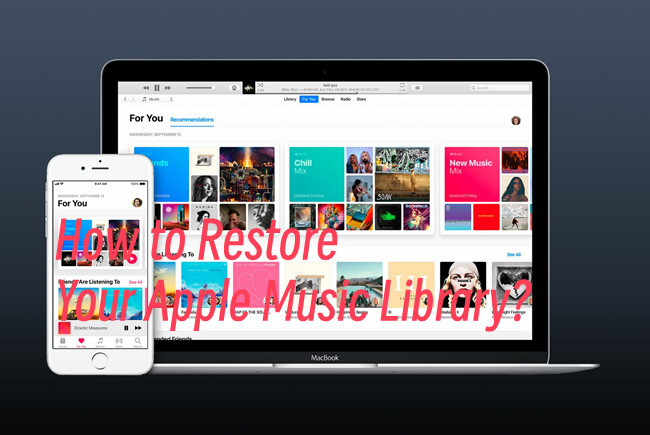 restore apple music library