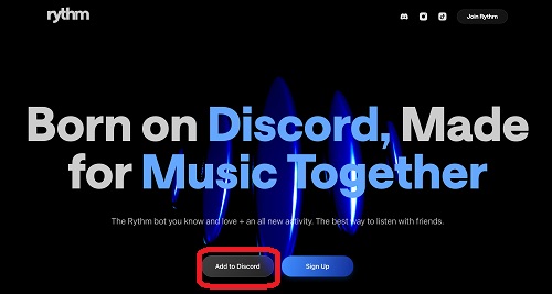 rythm discord tidal bot