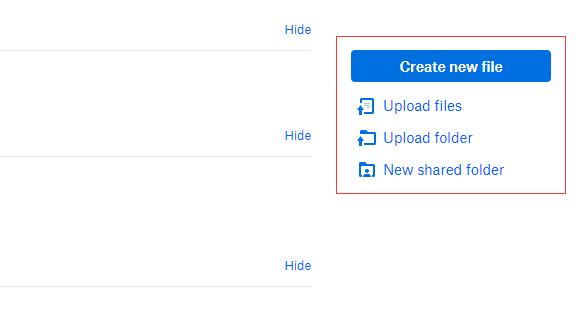 save file to dropbox