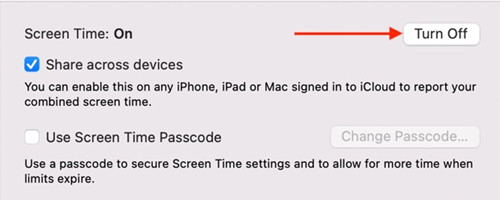screen time on mac