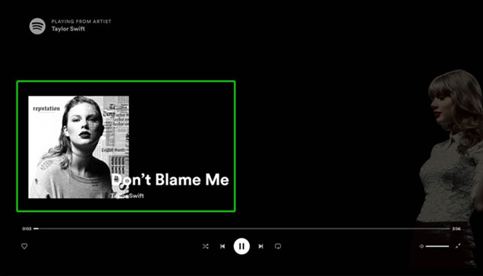 screenshot Spotify album art