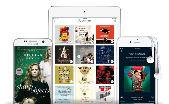 scribd mobile app ui