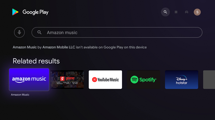 amazon music on sony tv store