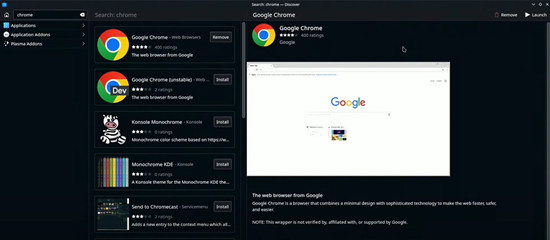 search google chrome discover steam deck