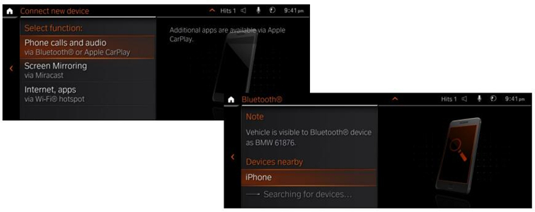 select android auto in bmw