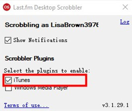 select itunes to enable