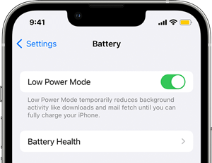 Low Power Mode