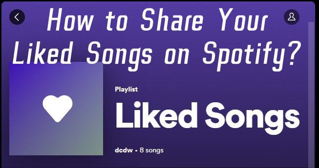 share liked songs on spotify