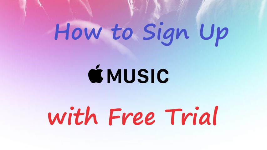sign up for apple music for free
