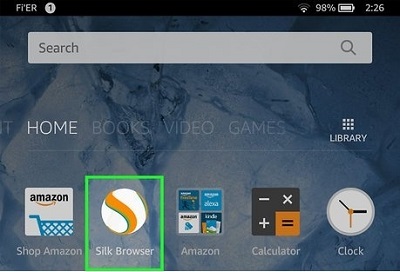 silk browser on kindle fire