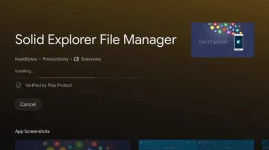 solid explorer file manager philips android tv