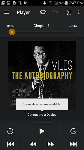 sonos device available