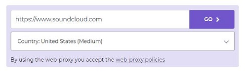soundcloud unblocked proxy
