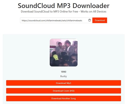 soundcloudmate user interface