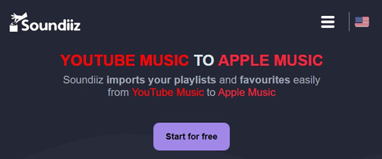 soundiiz youtube music to apple music
