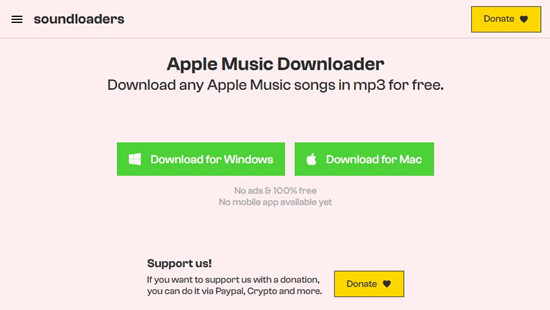 soundloaders apple music downloader