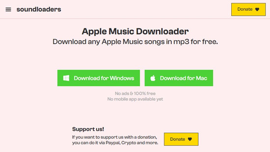 Soundloaders Apple Music Downloader