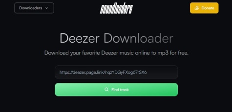 soundloaders deezer mp3 downloader
