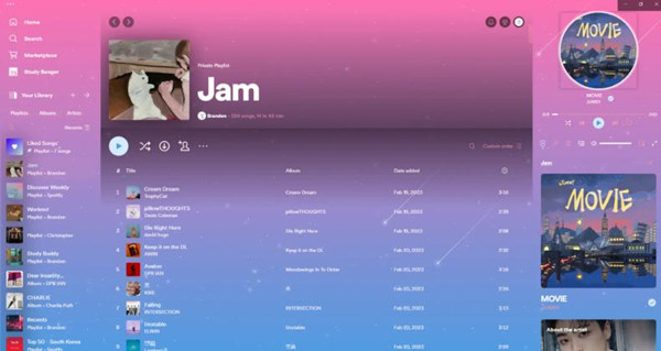 spicetify change spotify skin color