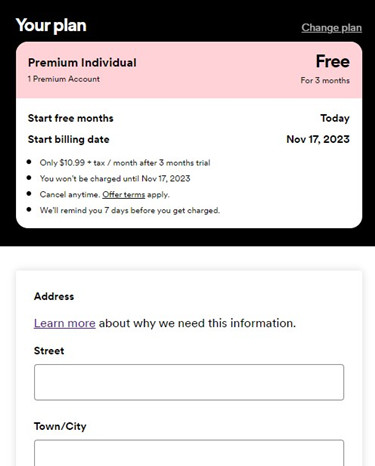 Free months of Premium Membership!