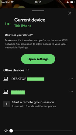 spotify connect  mobile
