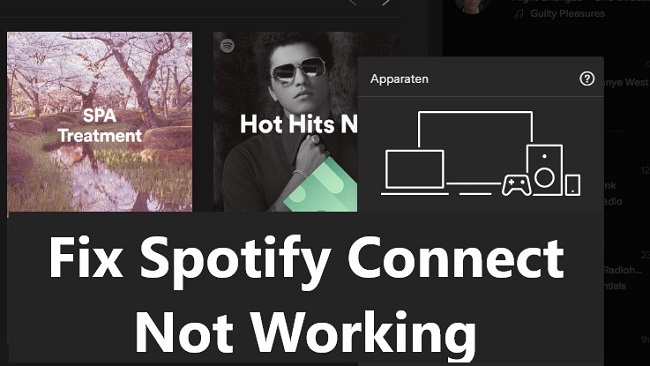 jeg er enig Havbrasme På kanten Fixed: Spotify Connect Won't Work on Your Devices for Computers, Speakers,  TVs