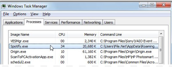 spotify cpu