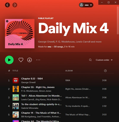 spotify desktop daily mix playlist