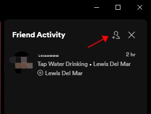 spotify desktop friend activity add friend