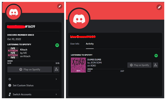 spotify display discord profile