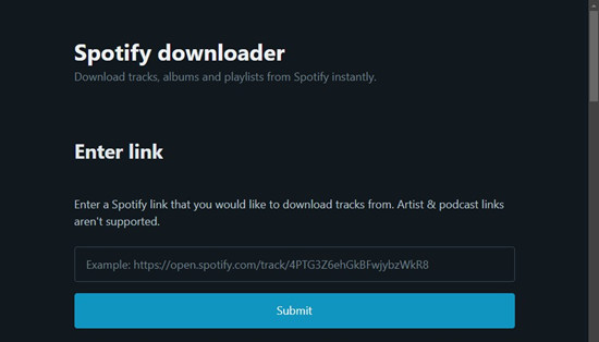 spotify downloader online