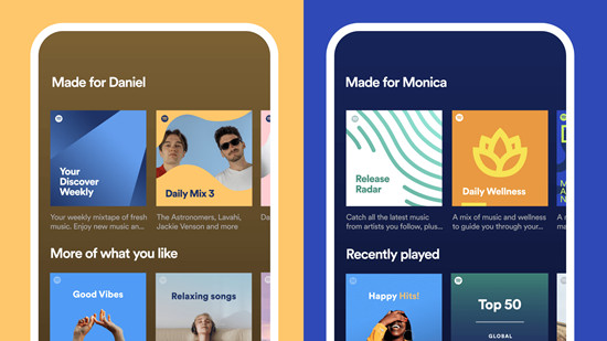 spotify duo individual libraries