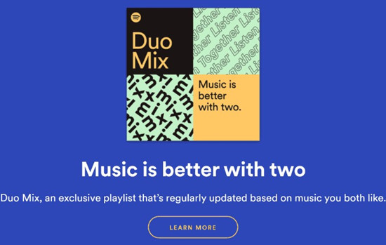 spotify duo mix