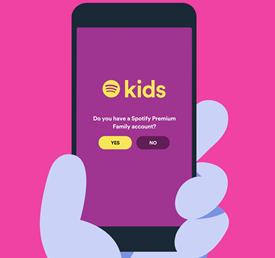 spotify kids login