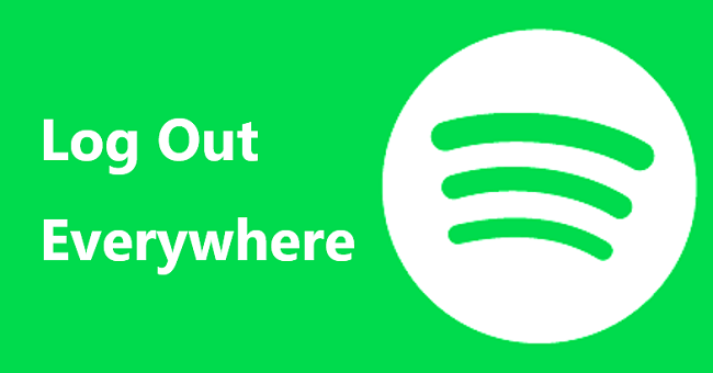 spotify log out everywhere