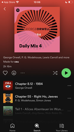 spotify mobile daily mix playlist