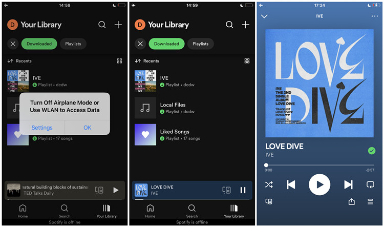 Spotify wants to save the day when you forget to download music before a flight