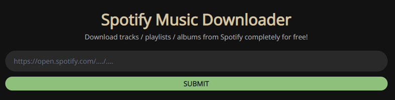 spotify music downloader online