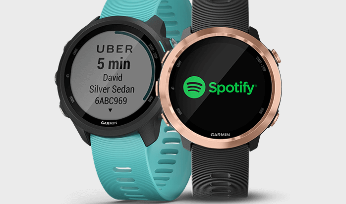 spotify music on garmin smartwatch