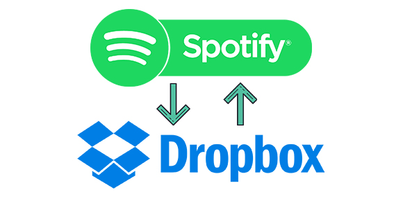 spotify music to dropbox