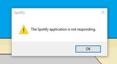 how to fix spotify not responding issue