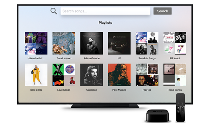 play spotify music on apple tv