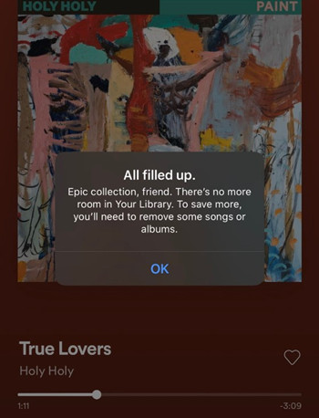 spotify playlist limit