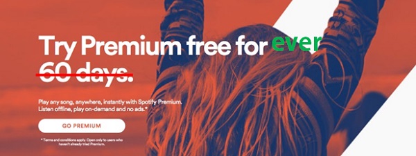 spotify premium free