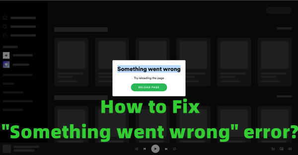 spotify something went wrong
